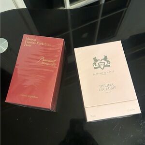 Two Perfume Bundle, Baccarat Rouge 540 and Parfums De Marly Delina Exclusif